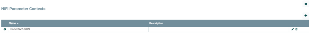 Imported Parameter context in production NiFi instance