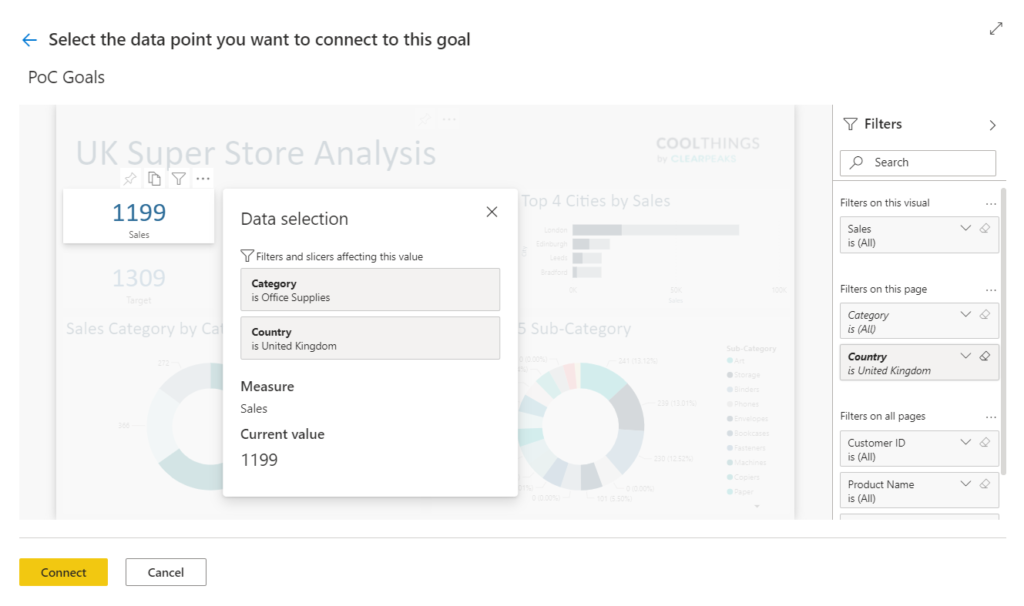 Report Data Connection