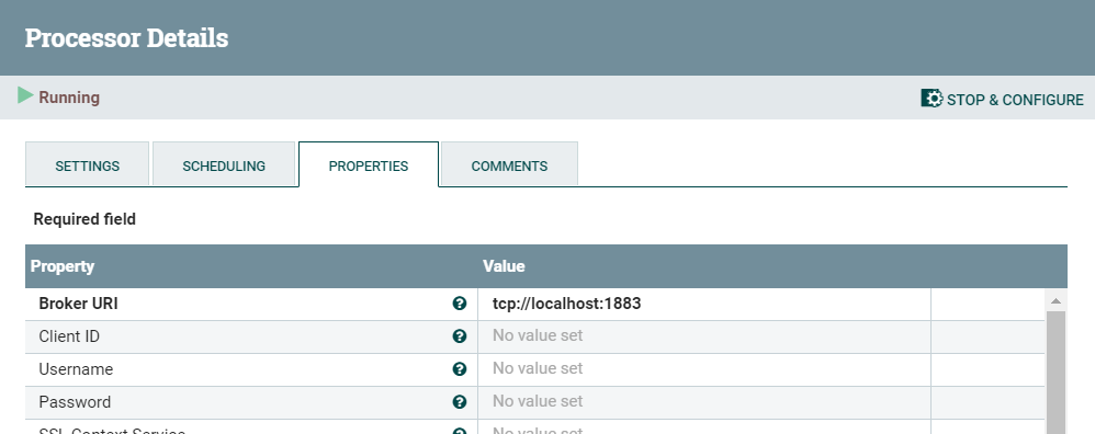 ConsumeMQTT properties 