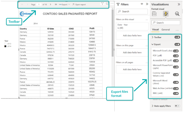 Paginated Report Visuals In Power BI - ClearPeaks Blog