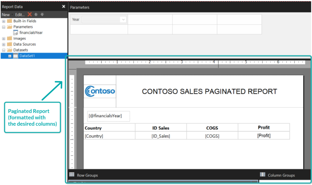 Paginated Report Visuals In Power BI - ClearPeaks Blog