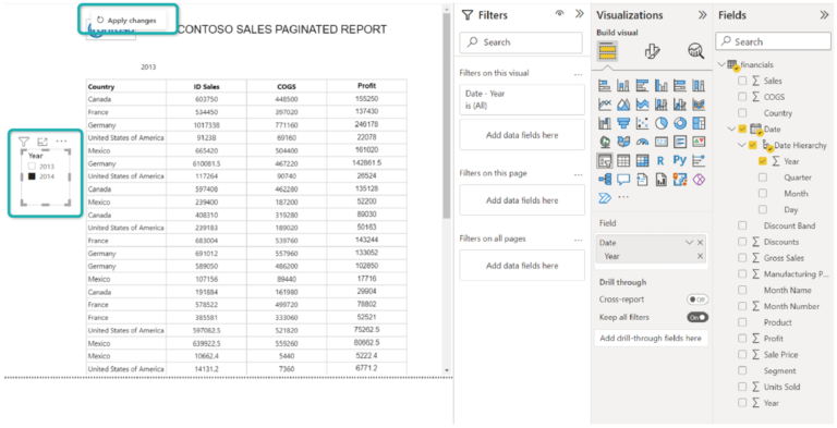 Paginated Report Visuals In Power BI - ClearPeaks Blog