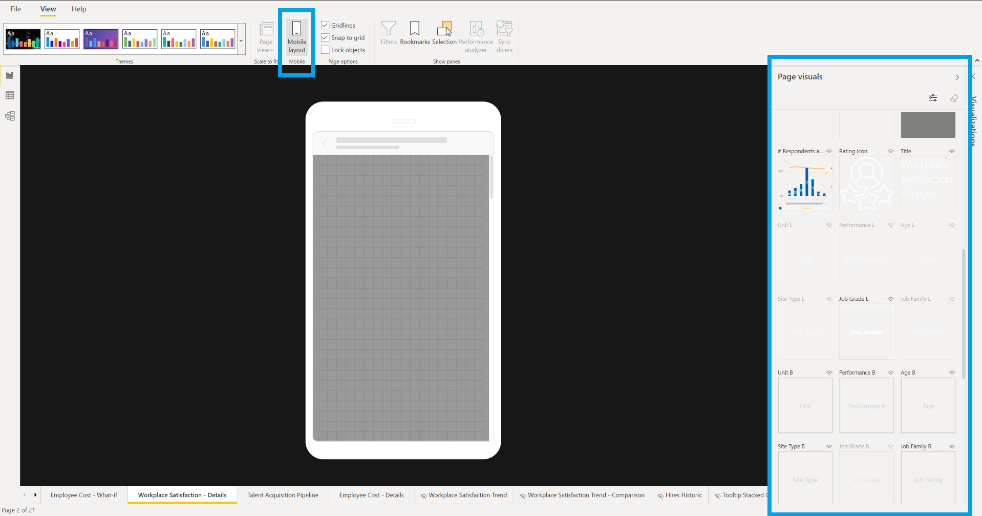 Power Bi Desktop New Mobile Layout Features Clearpeaks Blog