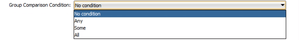 Dropdown menu - Group Comparison Condition_v1