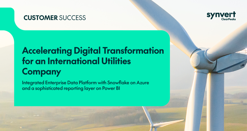 Accelerating Digital Transformation For A Utilities Company