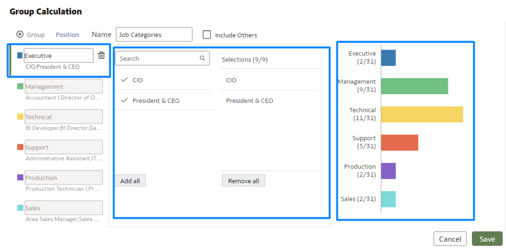 Group Calculation Created