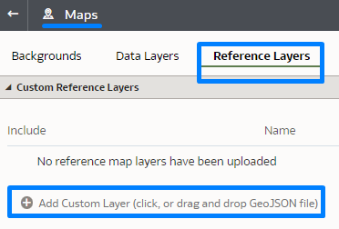 Reference Layer and how to upload it