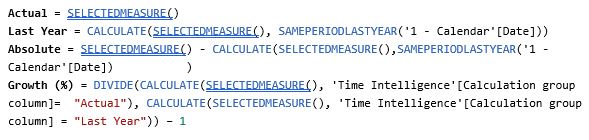 DAX Measures